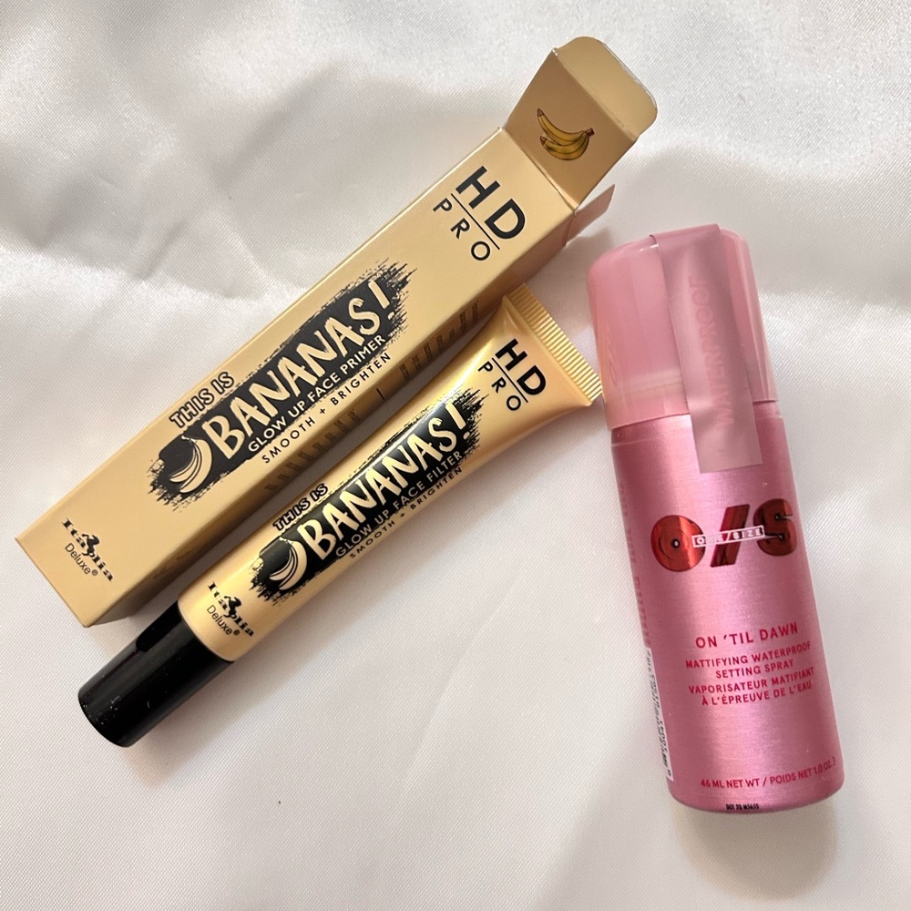 ONE/SIZE & HD pro makeup primer bundle